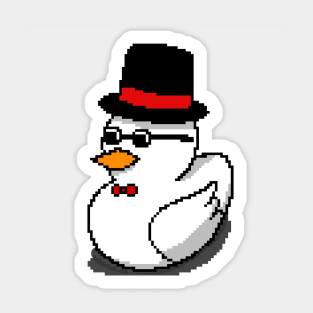 Duckys the Magician Sticker